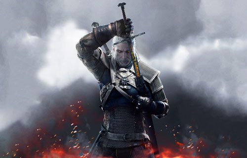 Geralt of Rivia - The Witcher Games theme image